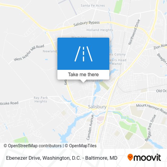 Ebenezer Drive map