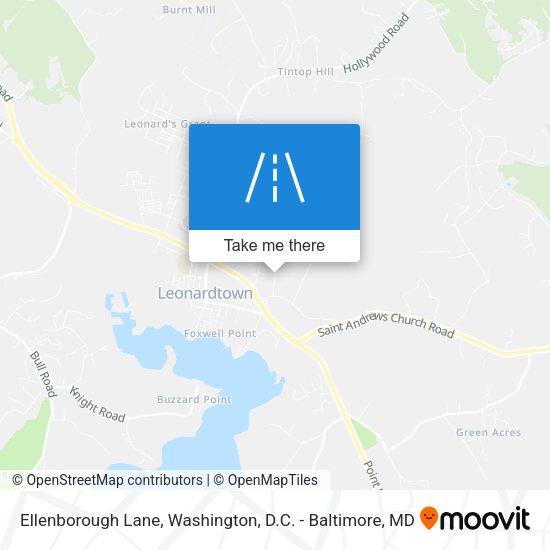 Ellenborough Lane map
