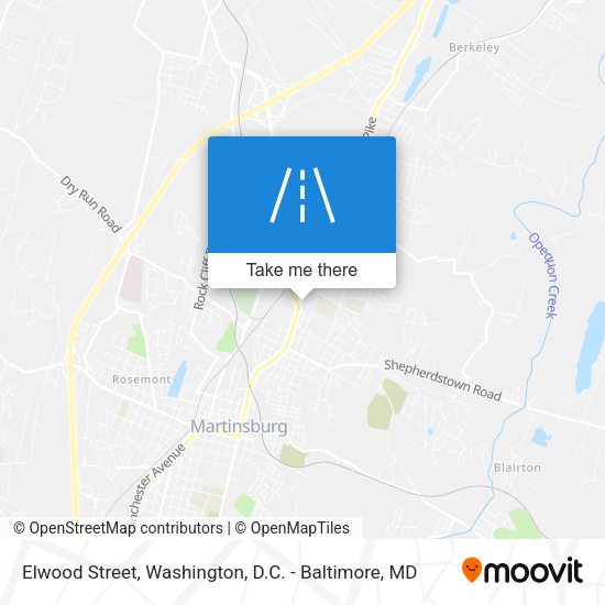Elwood Street map