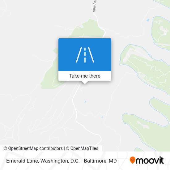 Emerald Lane map