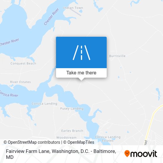 Mapa de Fairview Farm Lane