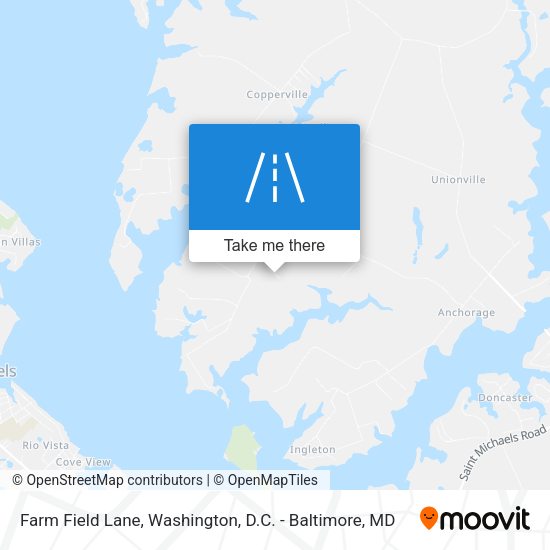 Farm Field Lane map