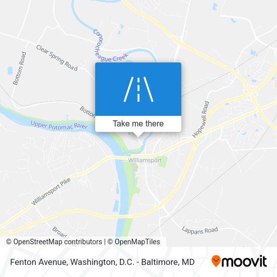 Mapa de Fenton Avenue