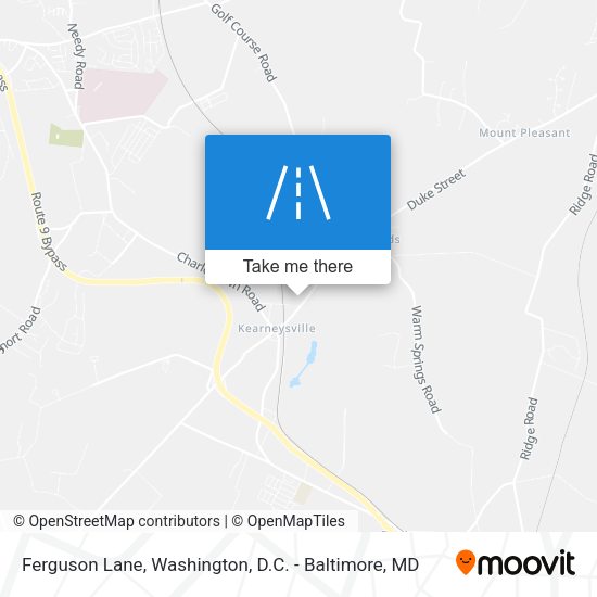 Mapa de Ferguson Lane