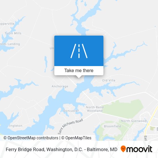 Ferry Bridge Road map