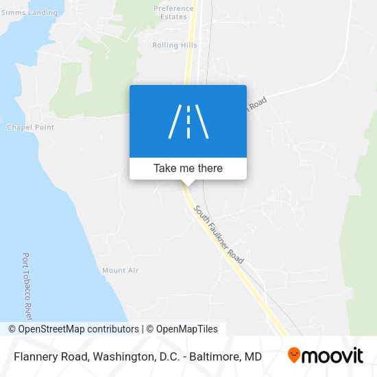 Flannery Road map