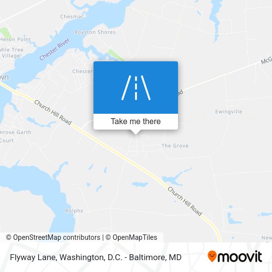 Flyway Lane map