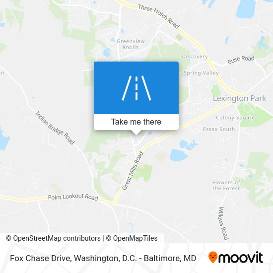 Fox Chase Drive map