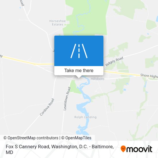 Fox S Cannery Road map
