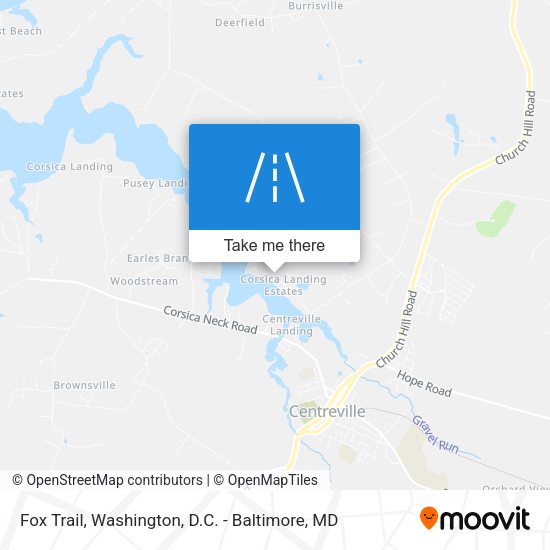 Fox Trail map