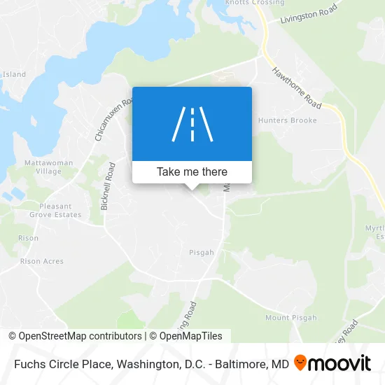Fuchs Circle Place map