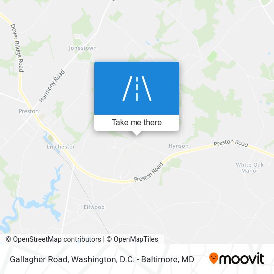 Gallagher Road map