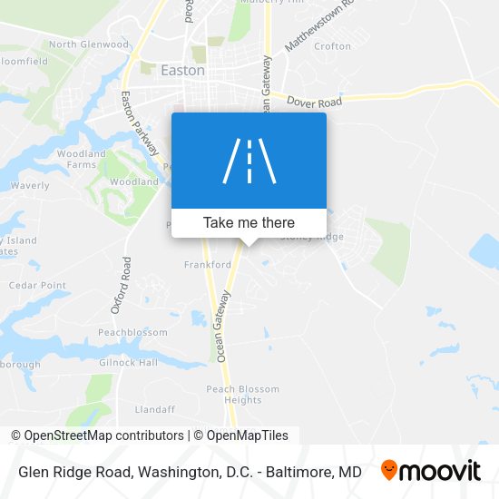 Glen Ridge Road map
