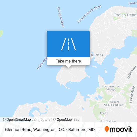 Glennon Road map