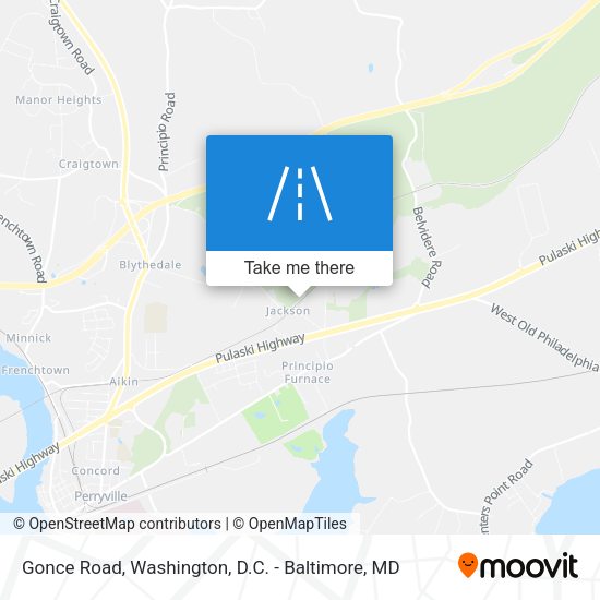 Gonce Road map