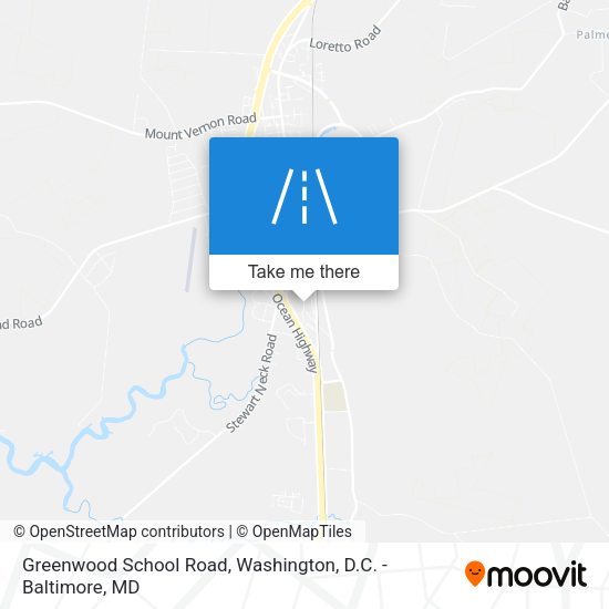 Mapa de Greenwood School Road