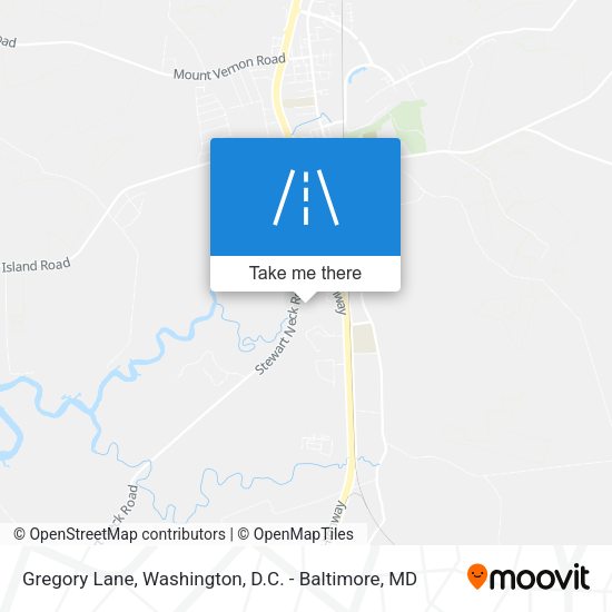 Mapa de Gregory Lane