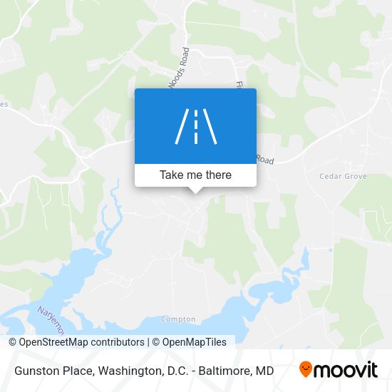 Gunston Place map