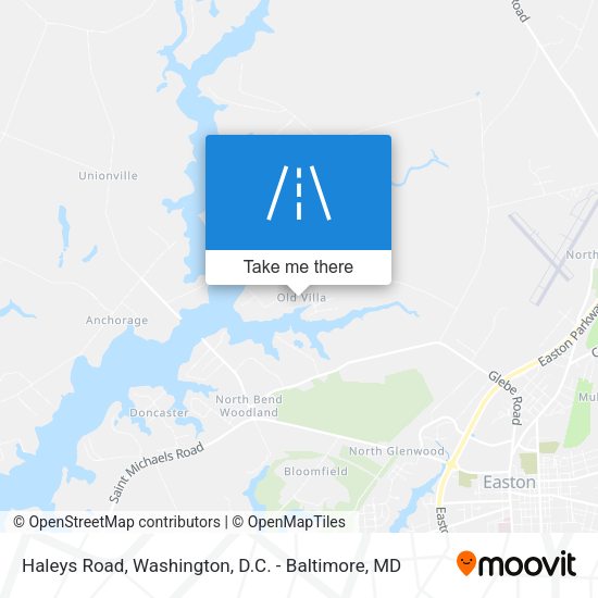 Haleys Road map