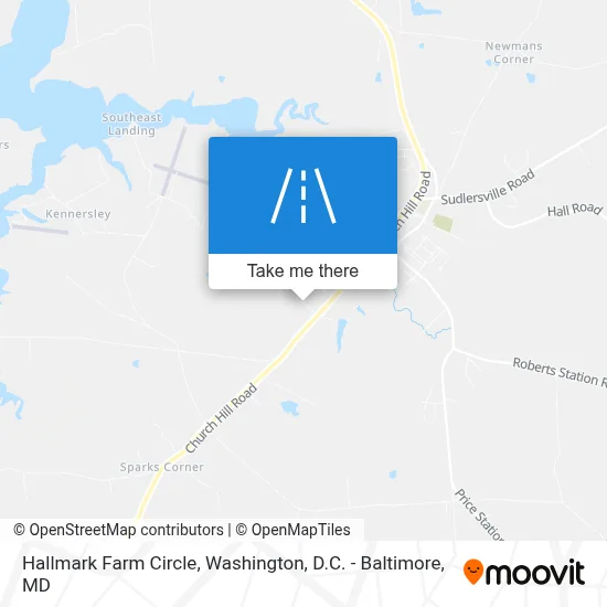 Hallmark Farm Circle map