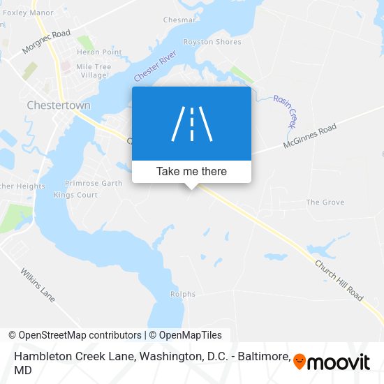 Mapa de Hambleton Creek Lane