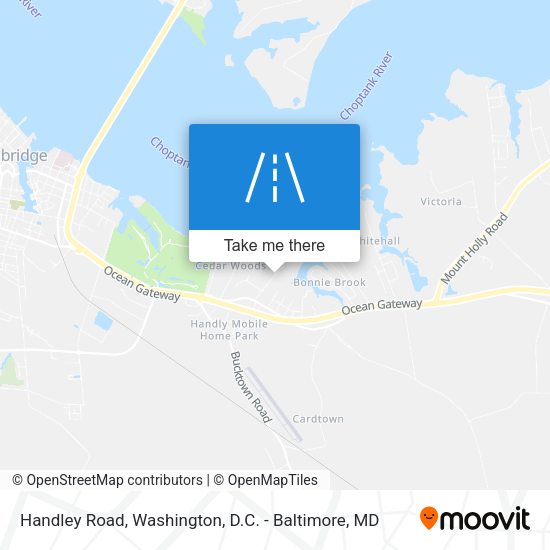Handley Road map