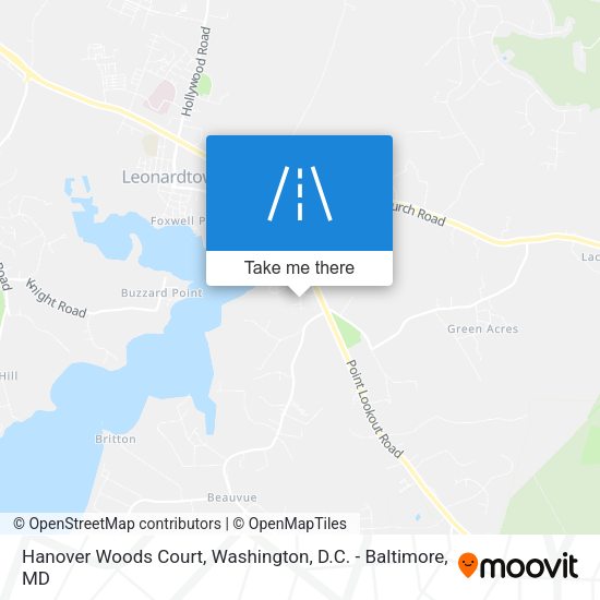 Hanover Woods Court map