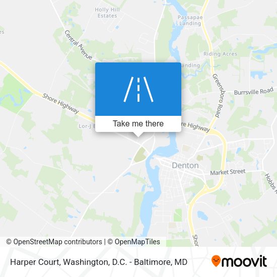 Mapa de Harper Court