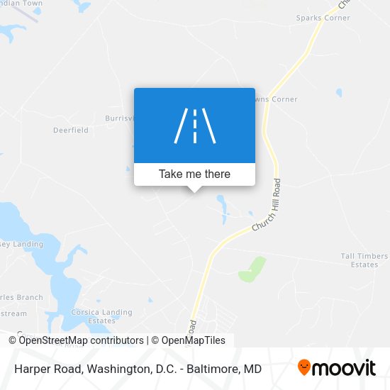 Harper Road map