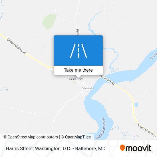 Mapa de Harris Street