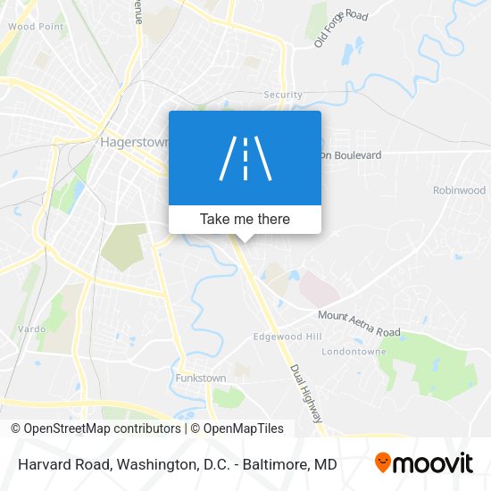 Harvard Road map