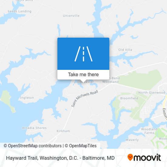 Hayward Trail map