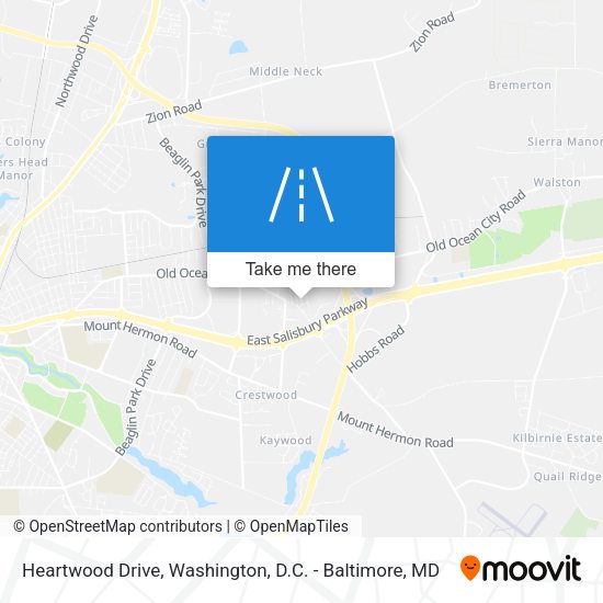 Mapa de Heartwood Drive