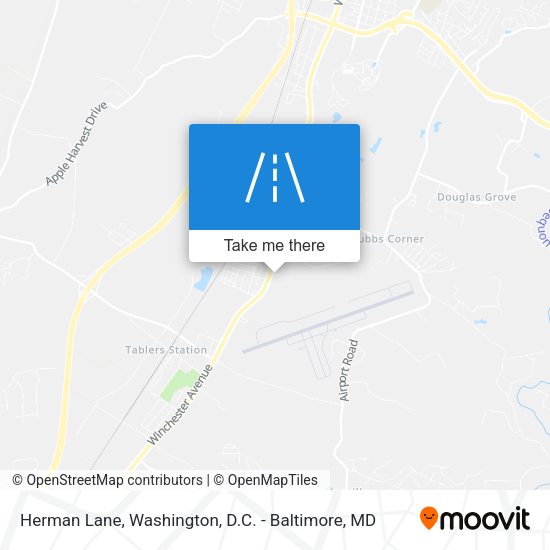 Herman Lane map