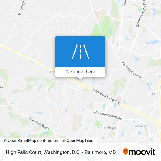 Mapa de High Falls Court