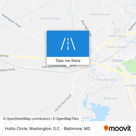 Hollis Circle map