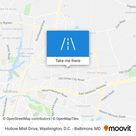 Hollow Mist Drive map