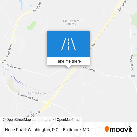 Hope Road map