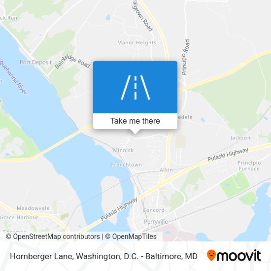 Mapa de Hornberger Lane