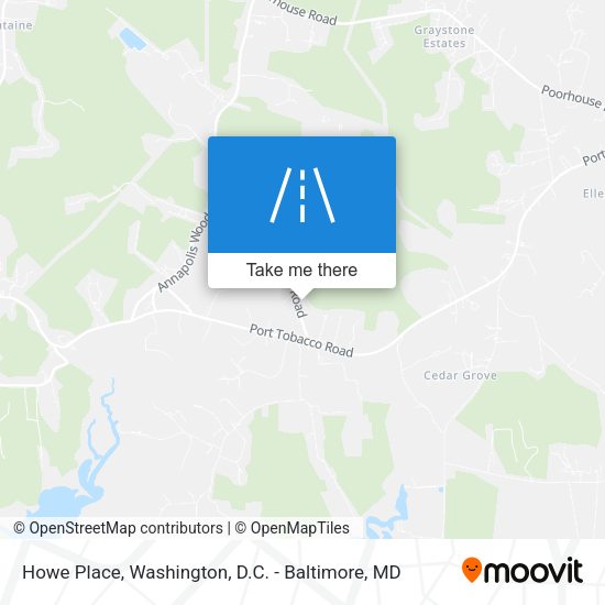 Mapa de Howe Place