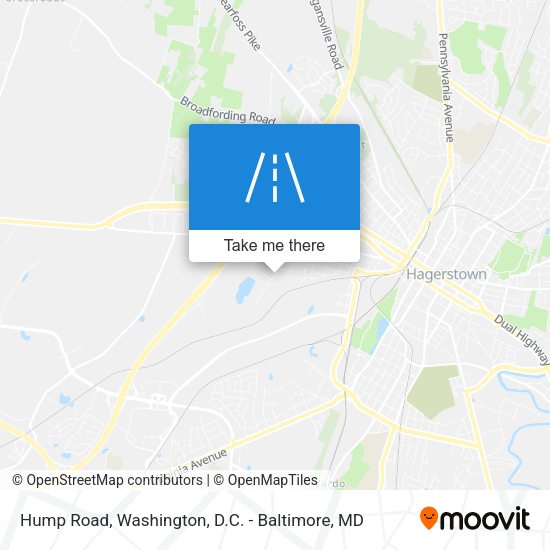 Mapa de Hump Road