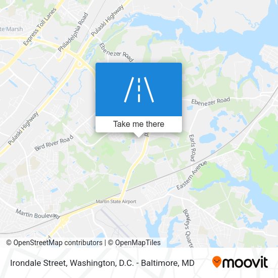Mapa de Irondale Street