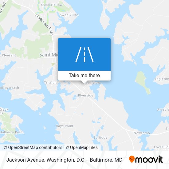 Jackson Avenue map