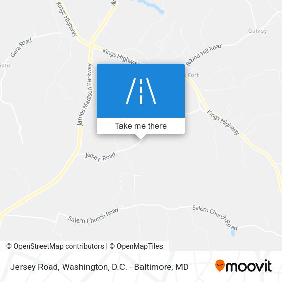 Jersey Road map