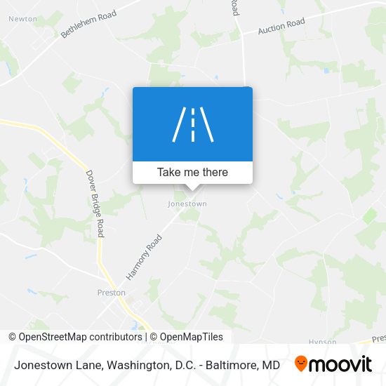 Mapa de Jonestown Lane