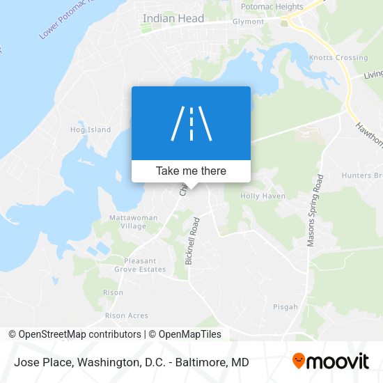 Jose Place map
