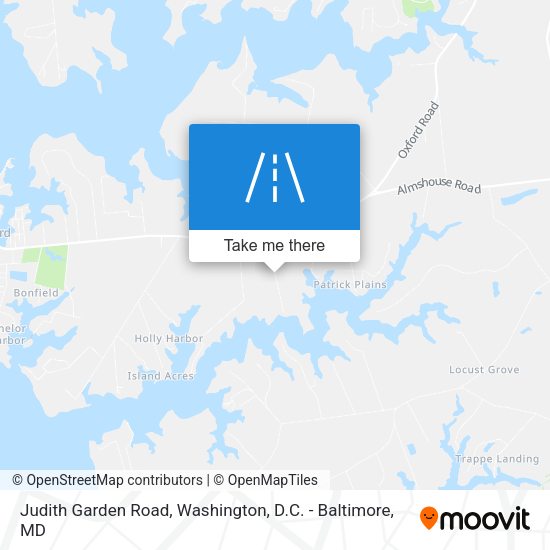 Mapa de Judith Garden Road