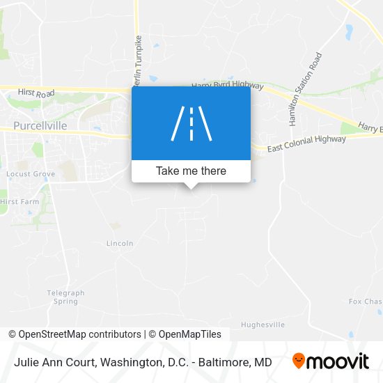 Mapa de Julie Ann Court