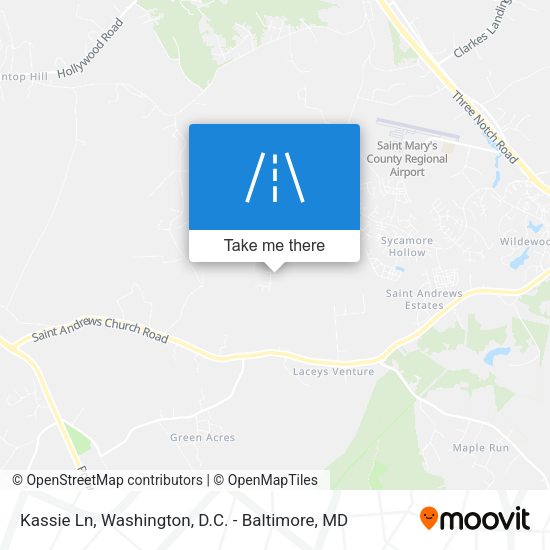 Kassie Ln map