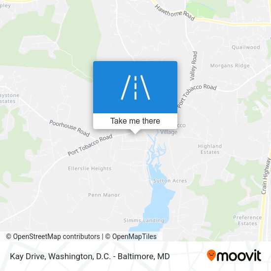 Mapa de Kay Drive
